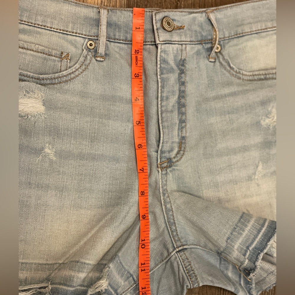 Scoop Retro Distressed High Rise Boy Short, NWT, 3.5” inseam, size 6 - Picture 7 of 10